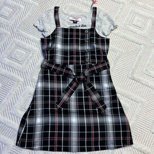 LIMITED TOO - Overall Dress with Separate Shirt